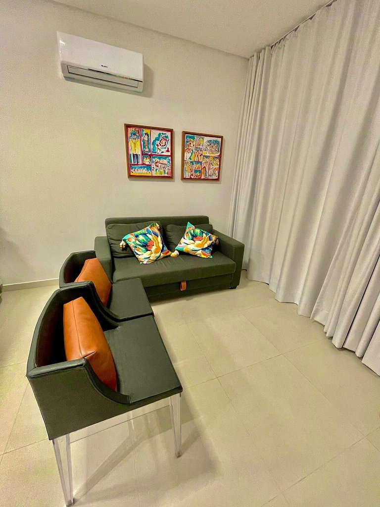 Flat Studio na Praia dos Carneiros - PC215