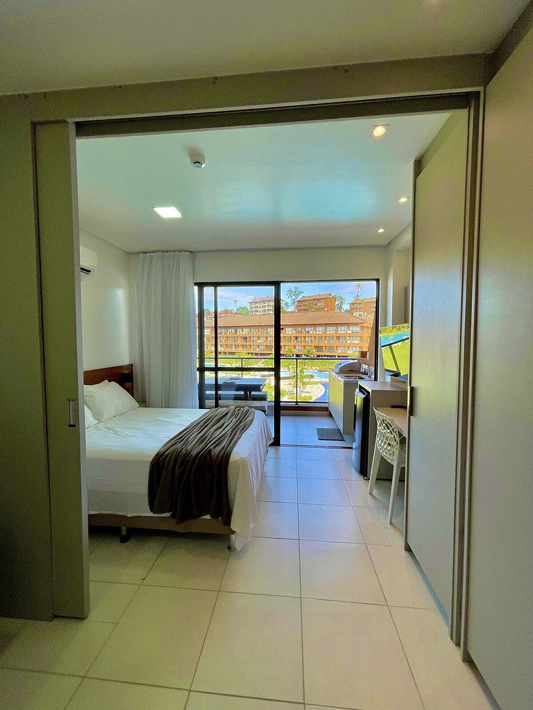 Flat Studio na Praia dos Carneiros - EM207
