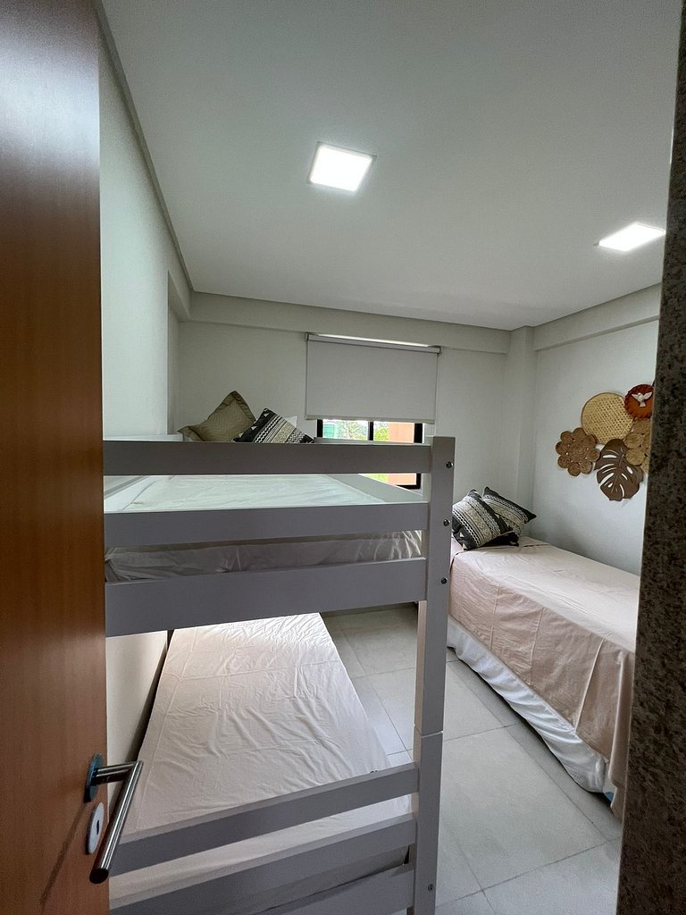 Apto com 2 suítes Praia dos Carneiros - T05FL101