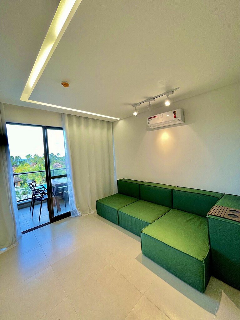 Flat Studio na Praia dos Carneiros - PC206