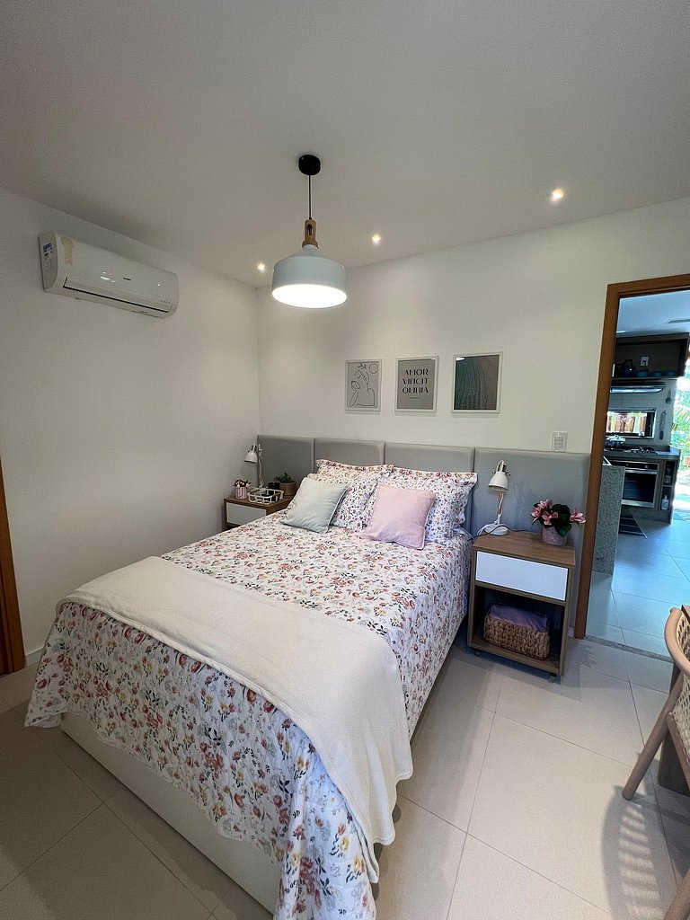 Bangalô 3 suite na Praia dos Carneiros - BG50