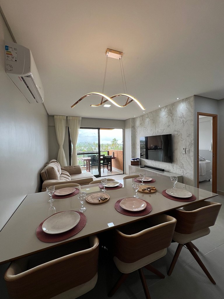 Apartamento 2 quartos luxuoso em Carneiros - T08FL04