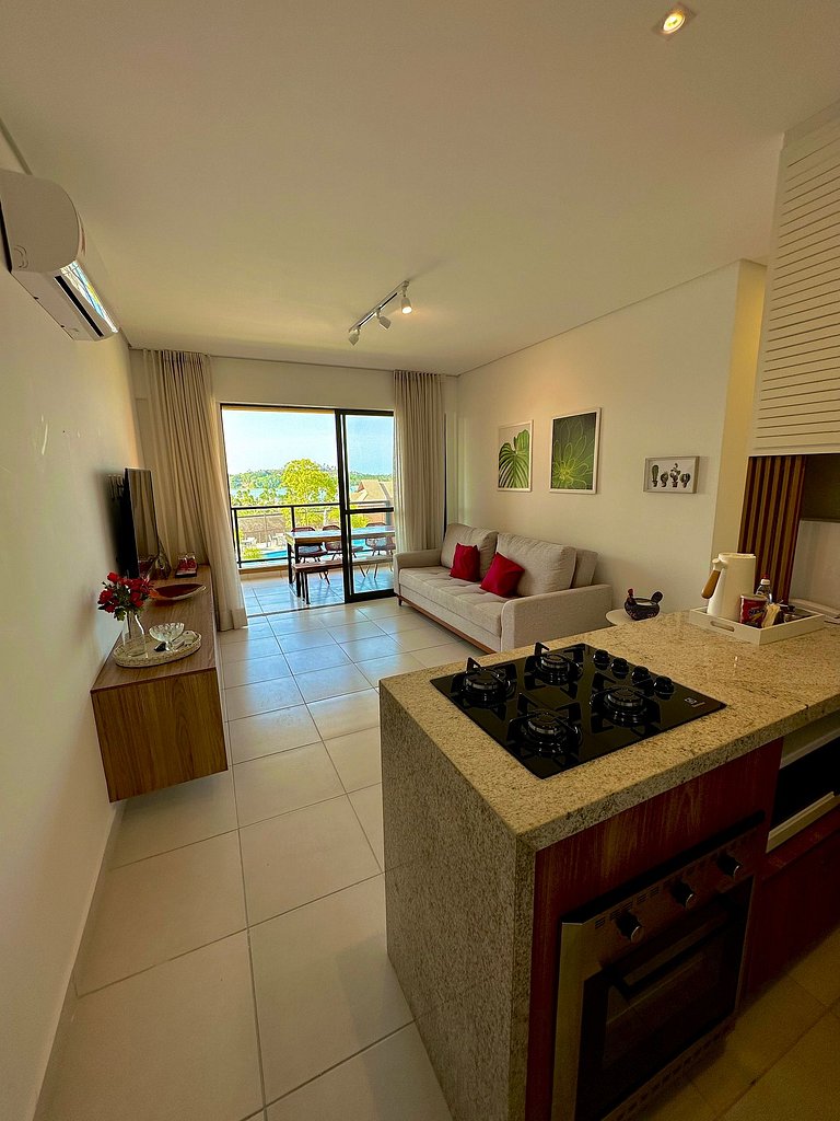 Flat 02 Quartos - Eco Resort Praia dos Carneiros - T02FL102