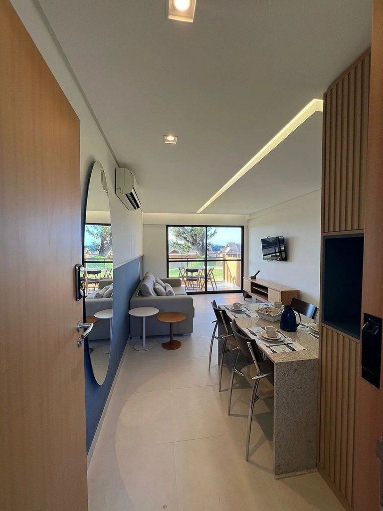 Flat 1 Suíte na Praia dos Carneiros - T03FL02