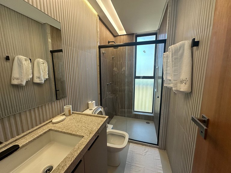 Apartamento 3 quartos com piscina Amura Carneiros