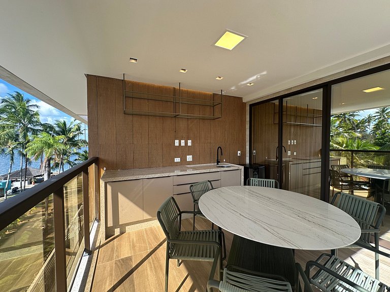 Apartamento 3 quartos com piscina Amura Carneiros