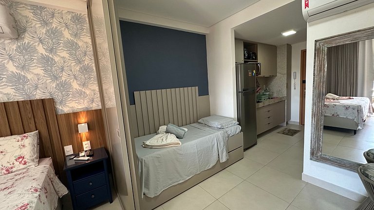 Flat Studio na Praia dos Carneiros - EM120