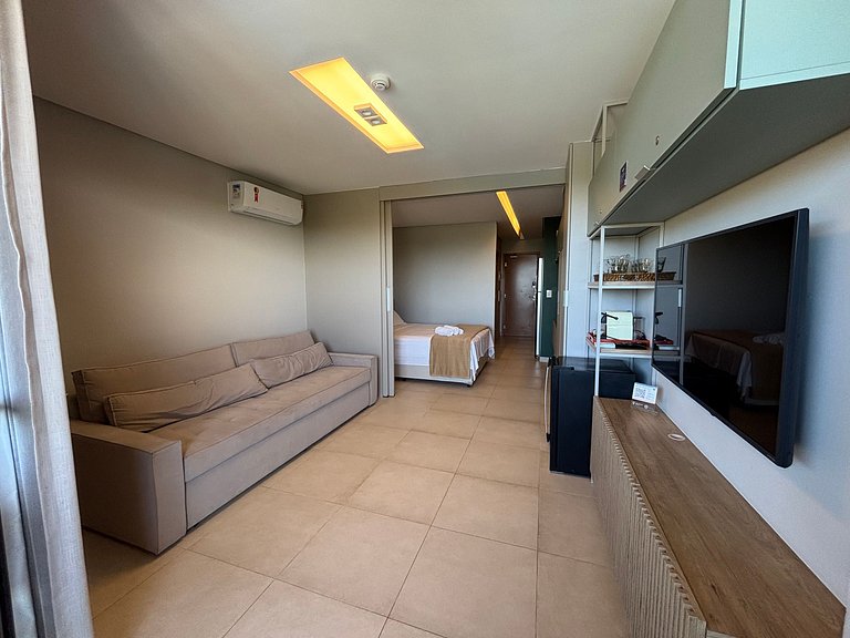 Flat 1 Suíte na Praia dos Carneiros - PC204