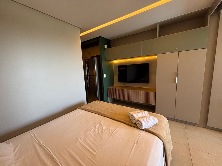 Flat 1 Suíte na Praia dos Carneiros - PC204