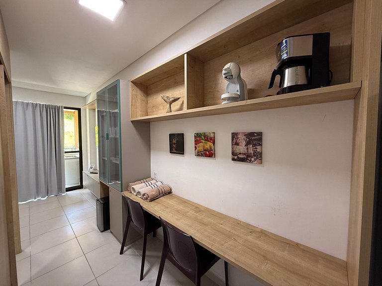 Flat Studio na Praia dos Carneiros -CM 124