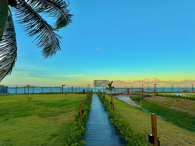 Flat de 1 quarto Pé na areia - Carneiros Atlantico