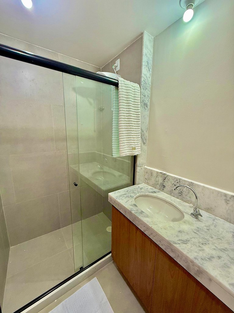 Flat de 1 quarto Pé na areia - Carneiros Atlantico