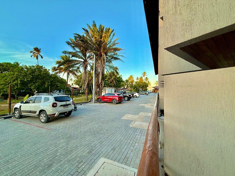 Flat de 1 quarto Pé na areia - Carneiros Atlantico