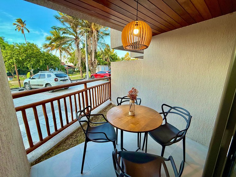 Flat de 1 quarto Pé na areia - Carneiros Atlantico