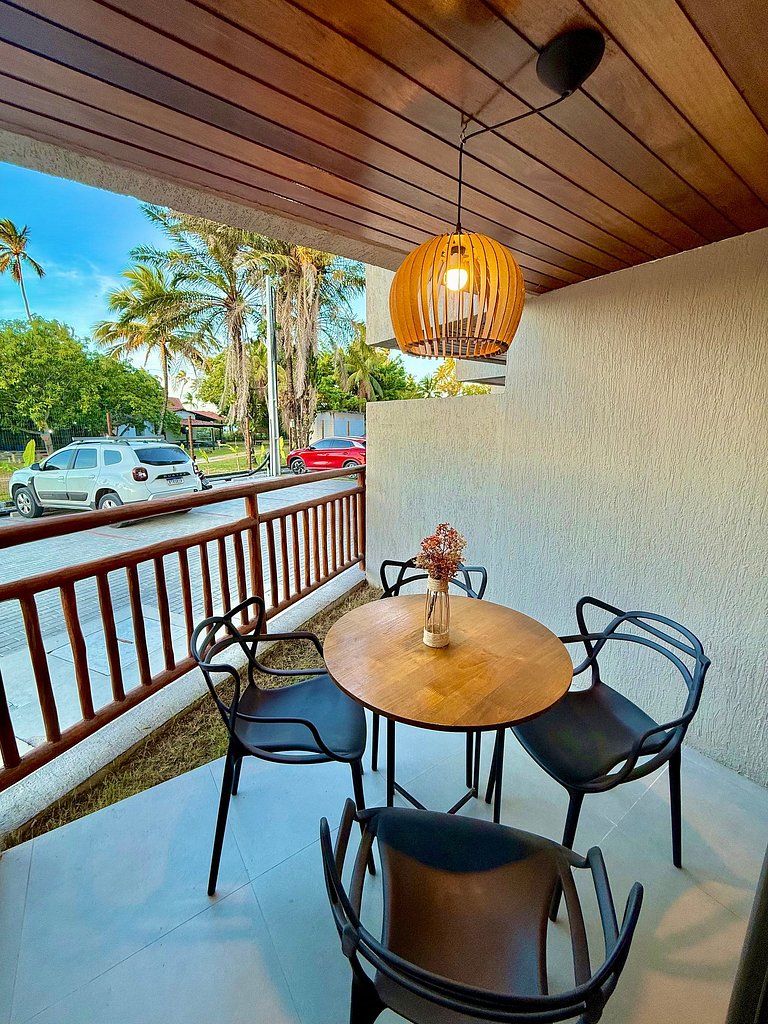 Flat de 1 quarto Pé na areia - Carneiros Atlantico