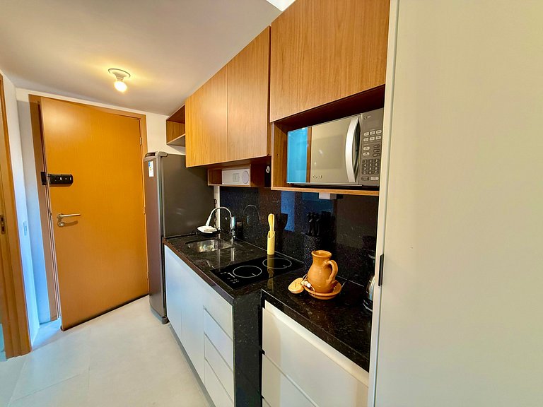 Flat de 1 quarto Pé na areia - Carneiros Atlantico