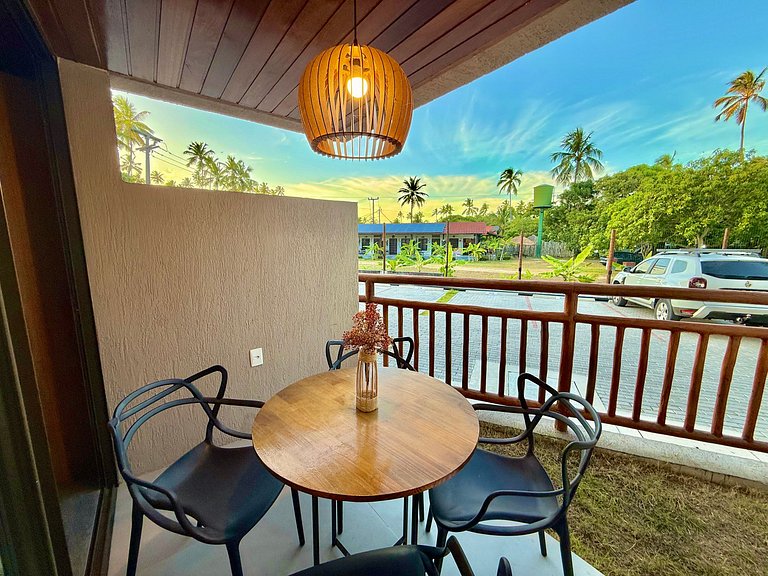 Flat de 1 quarto Pé na areia - Carneiros Atlantico