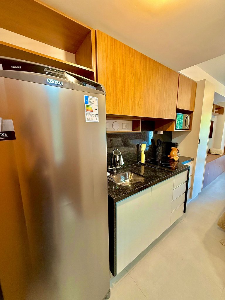 Flat de 1 quarto Pé na areia - Carneiros Atlantico