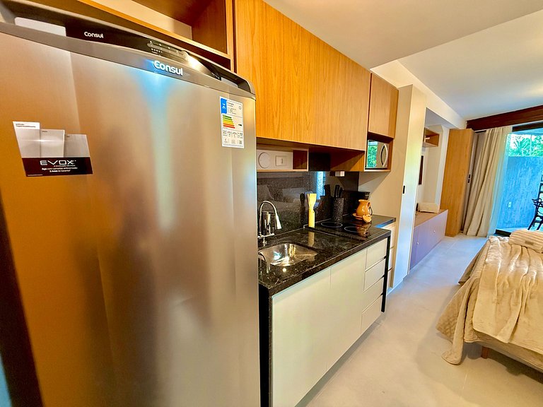 Flat de 1 quarto Pé na areia - Carneiros Atlantico