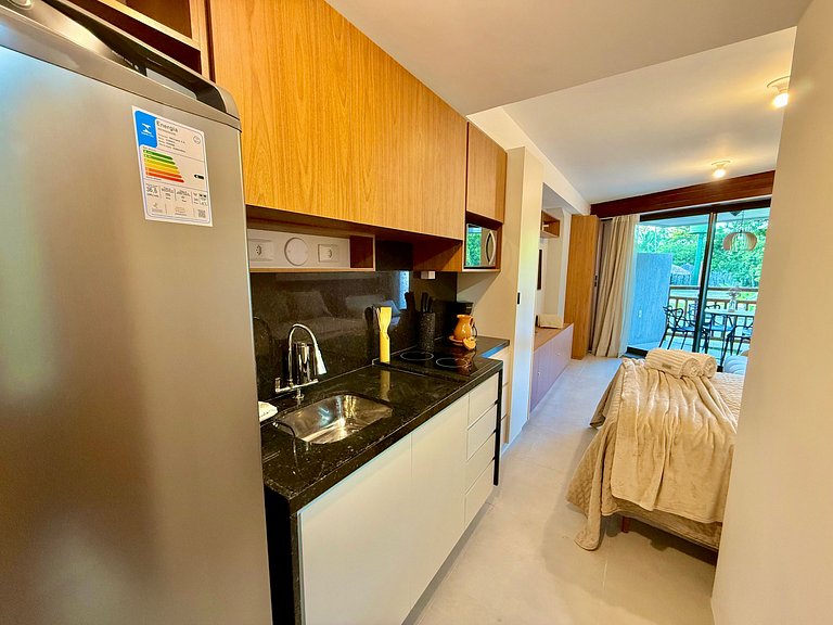 Flat de 1 quarto Pé na areia - Carneiros Atlantico