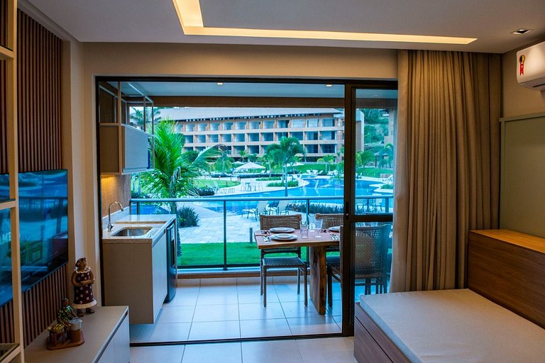 Flat Studio Eco Resort Carneiros - EM08