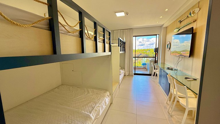 Flat studio na Praia dos Carneiros - EM225