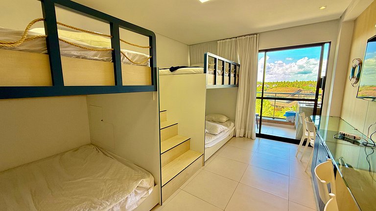 Flat studio na Praia dos Carneiros - EM225