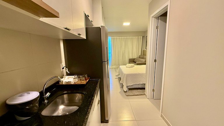 Flat frente piscina Galápagos Beach Residence