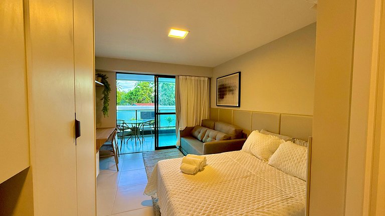 Flat frente piscina Galápagos Beach Residence