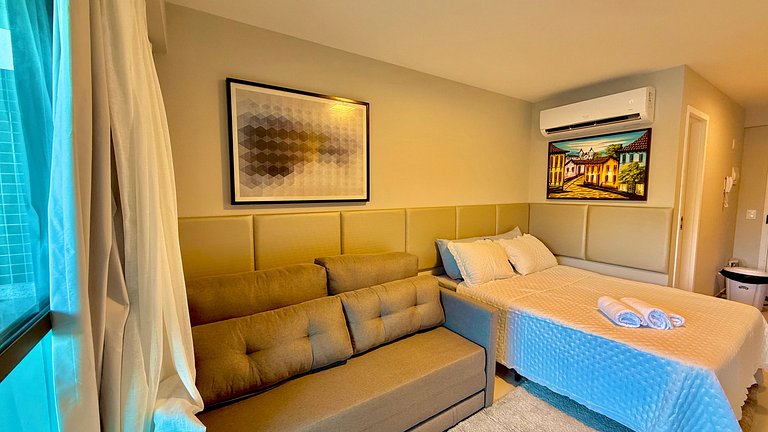 Flat frente piscina Galápagos Beach Residence