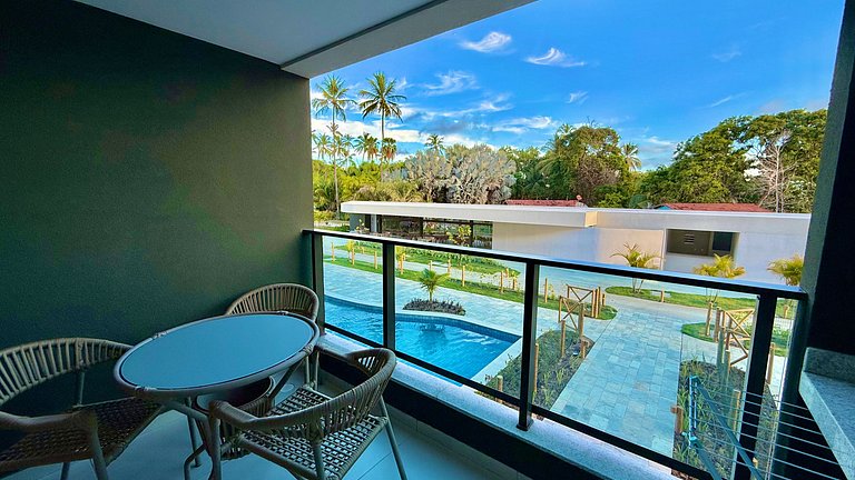 Flat frente piscina Galápagos Beach Residence