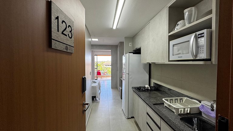 Flat Studio no Praia dos Carneiros - EM123