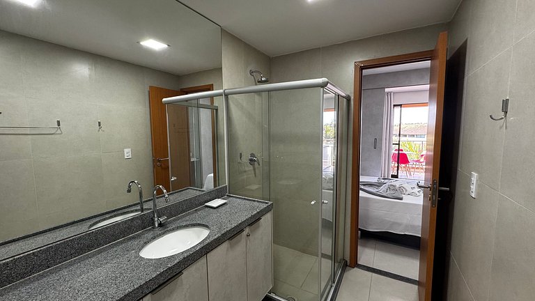 Flat Studio no Praia dos Carneiros - EM123