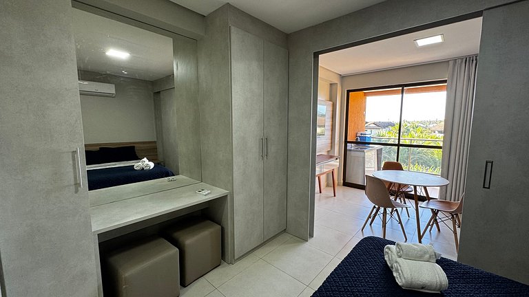 Flat Studio na Praia dos Carneiros - EM124