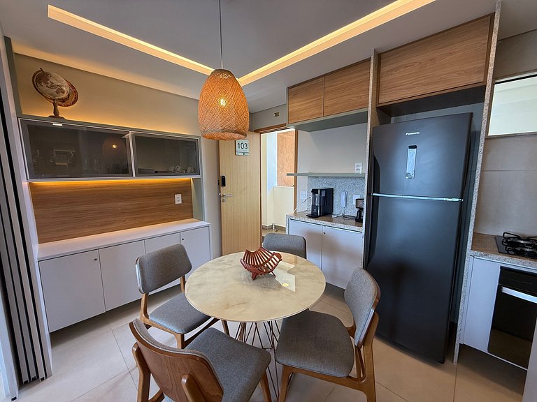 Flat Colina vista mar eco resort