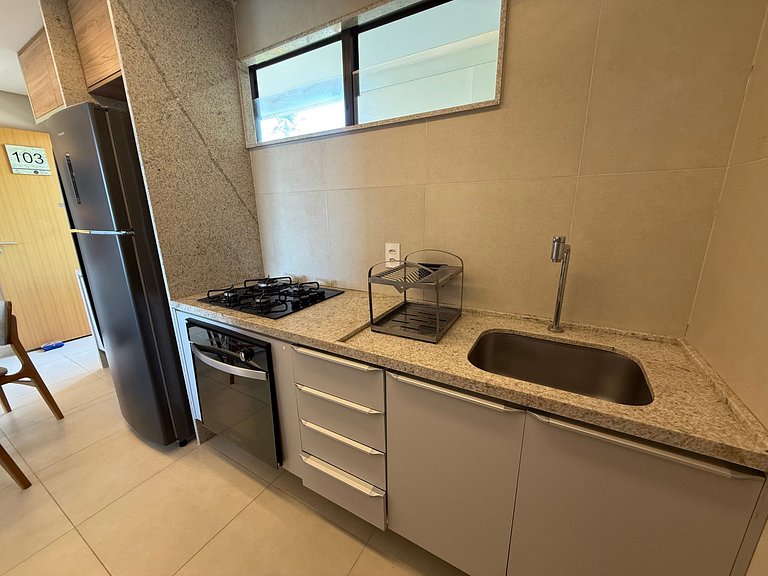 Flat Colina vista mar eco resort