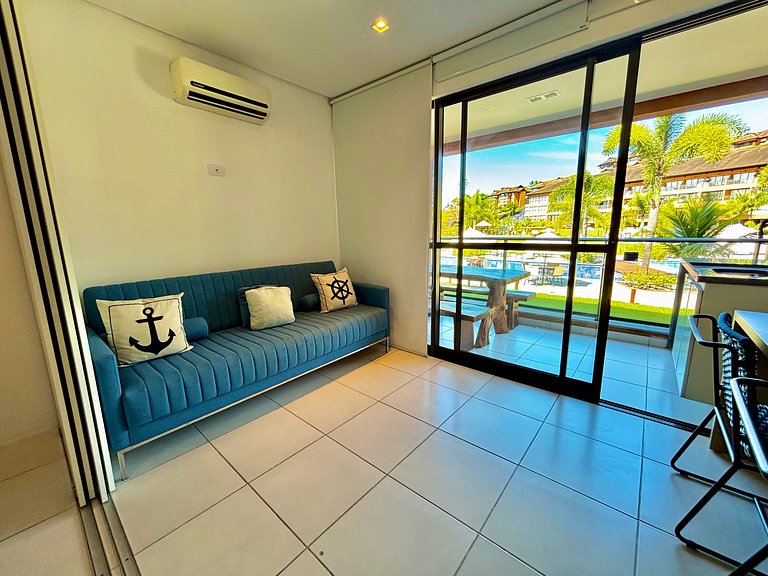 Flat Studio na Praia dos Carneiros - EM09