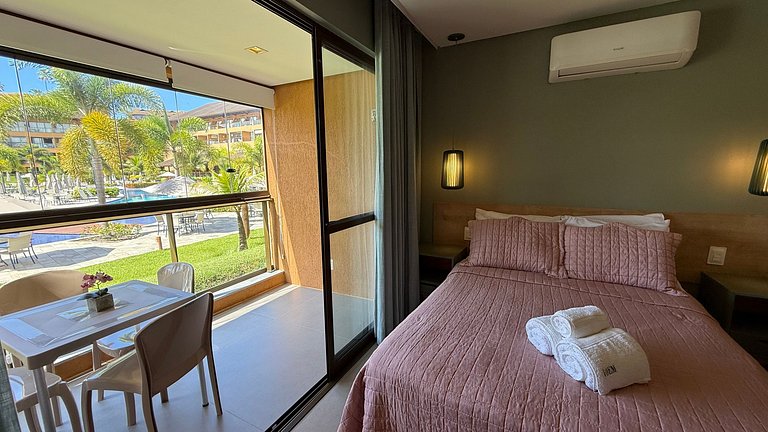Flat studio na Praia dos Carneiros - EM10