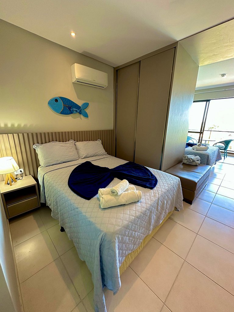 Flat Studio na Praia dos Carneiros - PC207