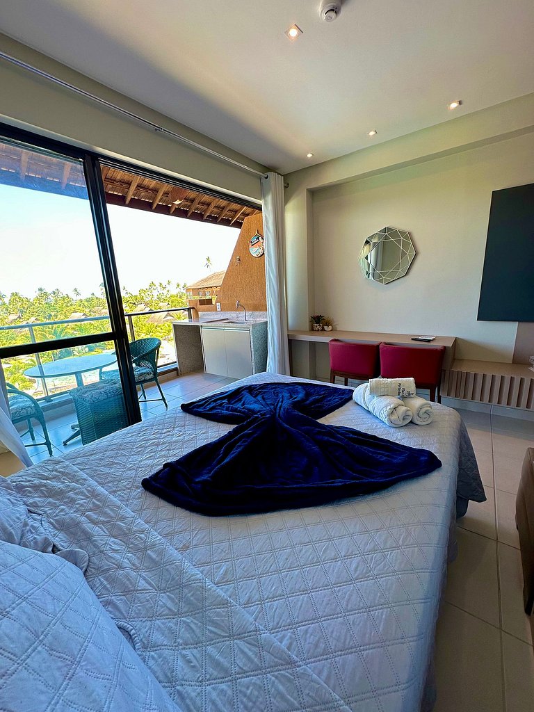 Flat Studio na Praia dos Carneiros - PC207