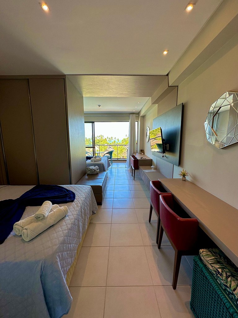 Flat Studio na Praia dos Carneiros - PC207