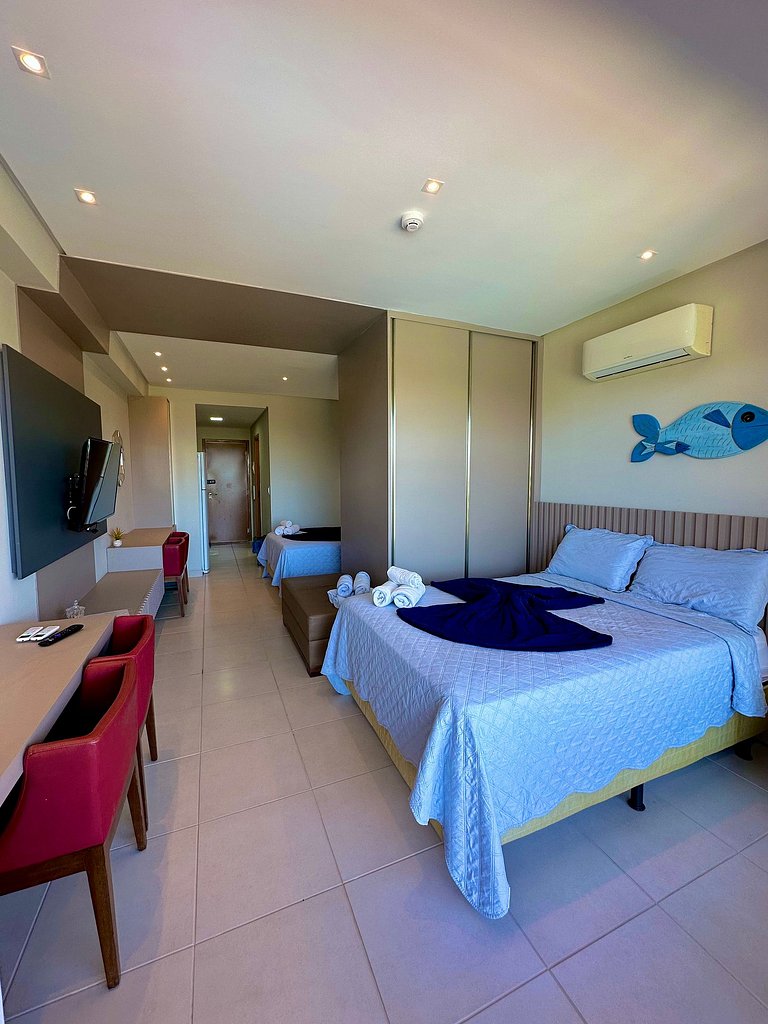 Flat Studio na Praia dos Carneiros - PC207