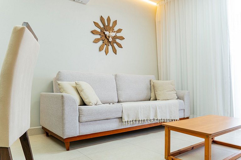 Flat 1 suíte Praia dos Caneiros - T05FL202