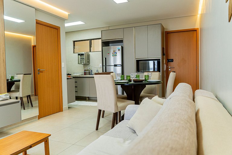 Flat 1 suíte Praia dos Caneiros - T05FL202