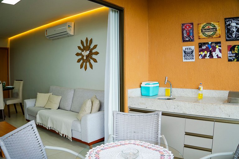 Flat 1 suíte Praia dos Caneiros - T05FL202