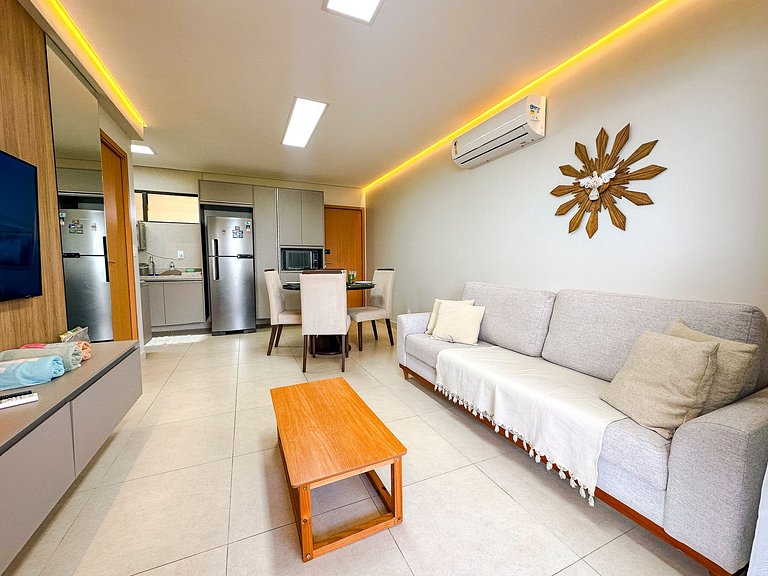 Flat 1 suíte Praia dos Caneiros - T05FL202