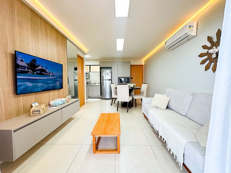 Flat 1 suíte Praia dos Caneiros - T05FL202