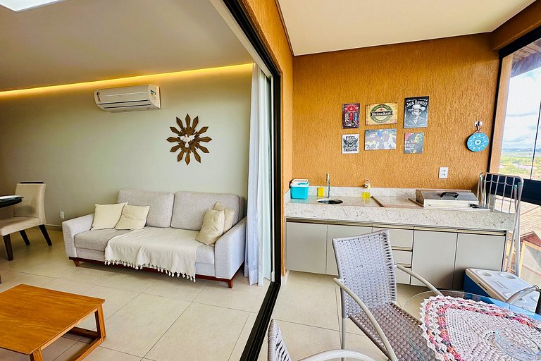 Flat 1 suíte Praia dos Caneiros - T05FL202