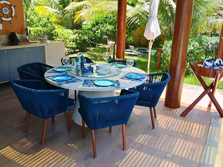 Bangalô 3 suite na Praia dos Carneiros - BG50