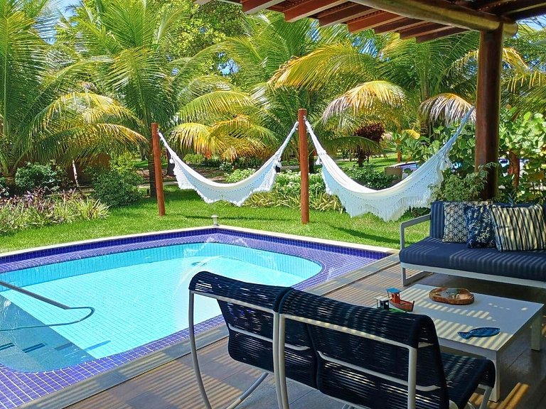 Bangalô 3 suite na Praia dos Carneiros - BG50